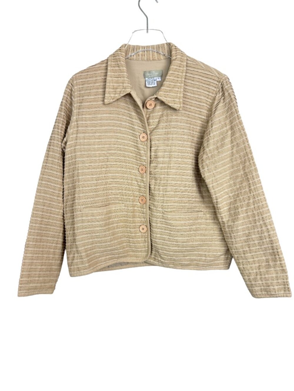 Vintage 90s Y2K The Territory Ahead Cotton Textured Chore Jacket Size Large
